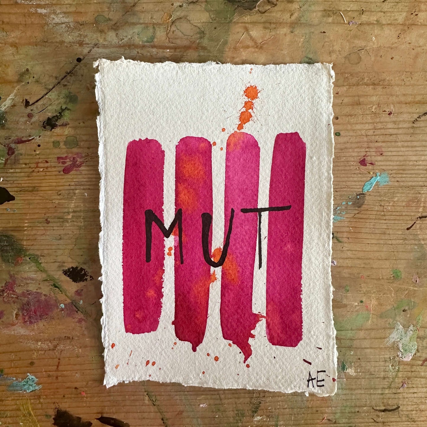 Mut-Paper #93 (A6 edition)