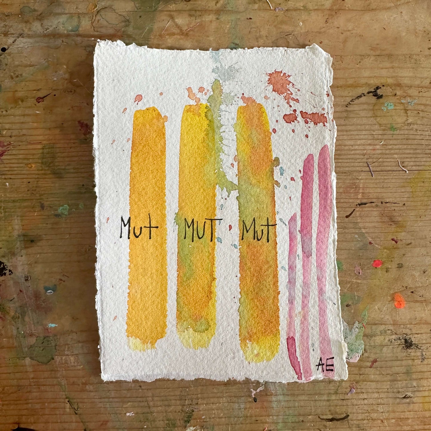Mut-Paper #101 (A6 limited edition)
