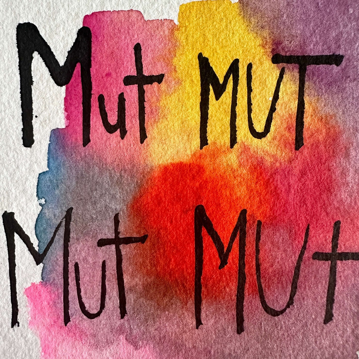 Mut-Paper #100 (A6 limited edition)