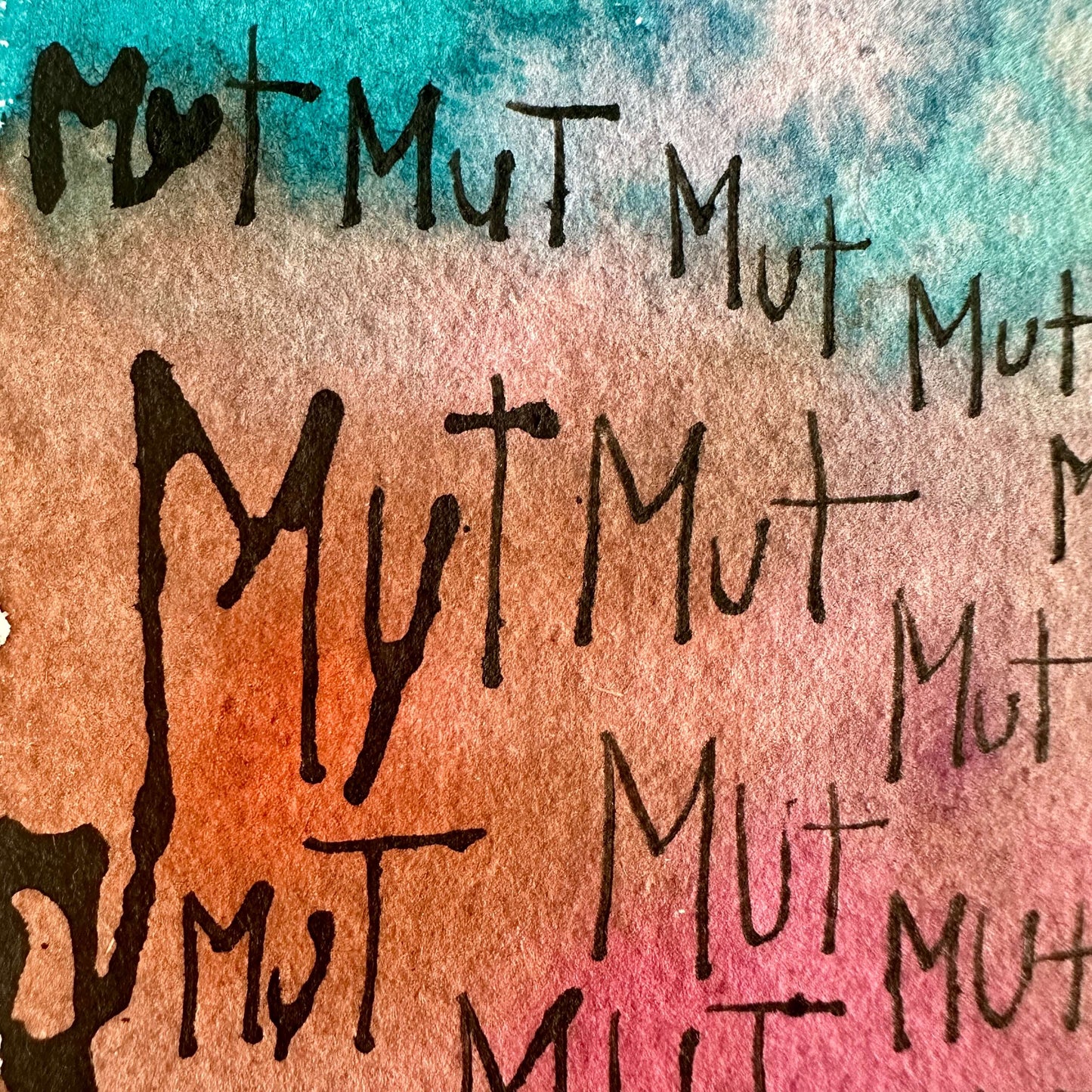 Mut-Paper #106 (A6 limited edition)