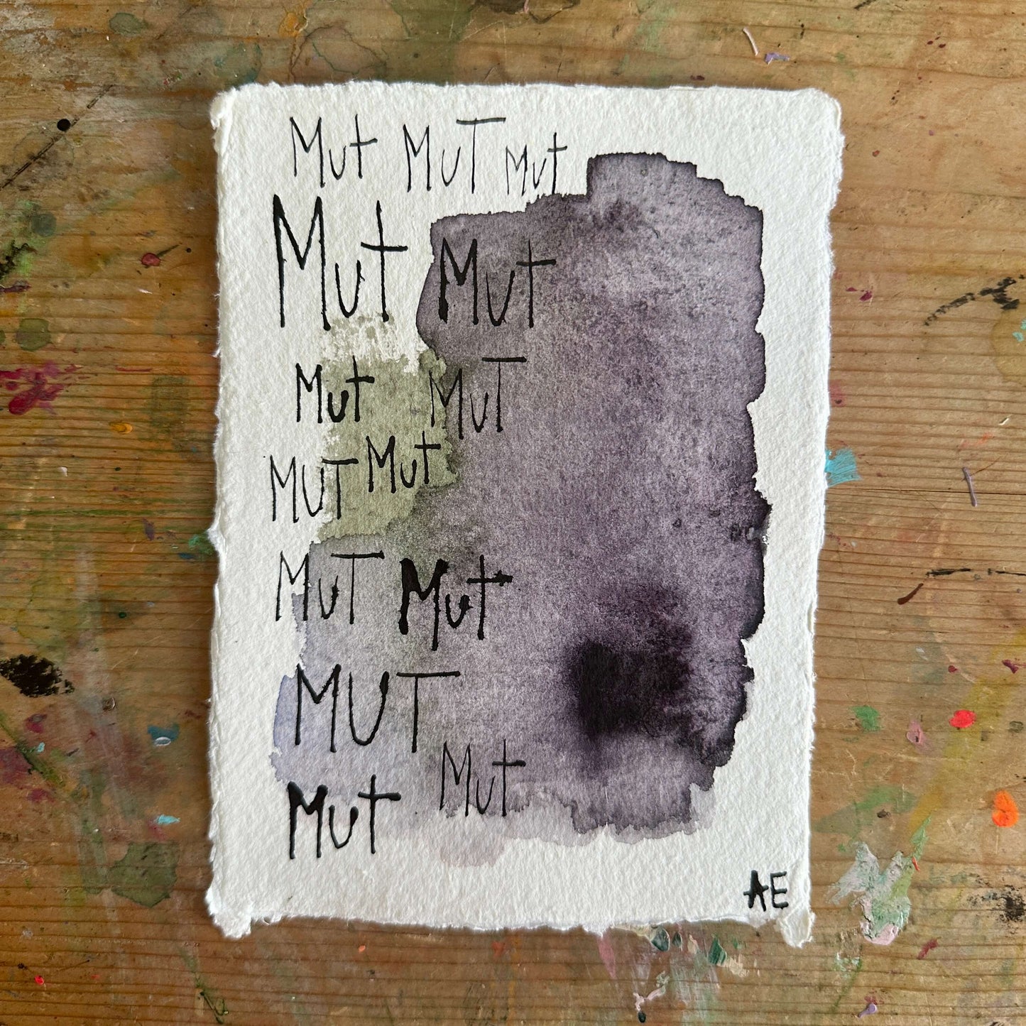 Mut-Paper #108 (A6 limited edition)